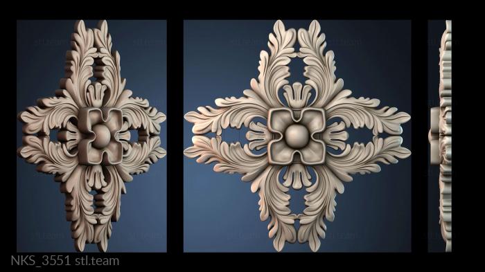 Накладки симметричные NKS_3551