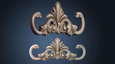 3D модель NAKLADKA_SIMETRICHNA_3552 (STL)