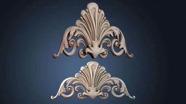 3D модель NAKLADKA_SIMETRICHNA_3567 (STL)