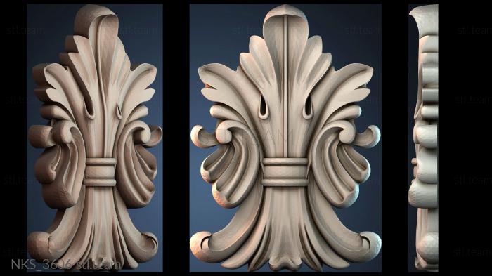 Накладки симметричные NKS_3606