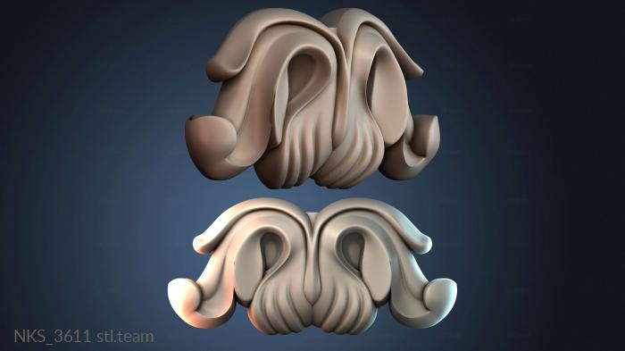 Накладки симметричные NKS_3611