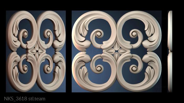 Накладки симметричные NKS_3618