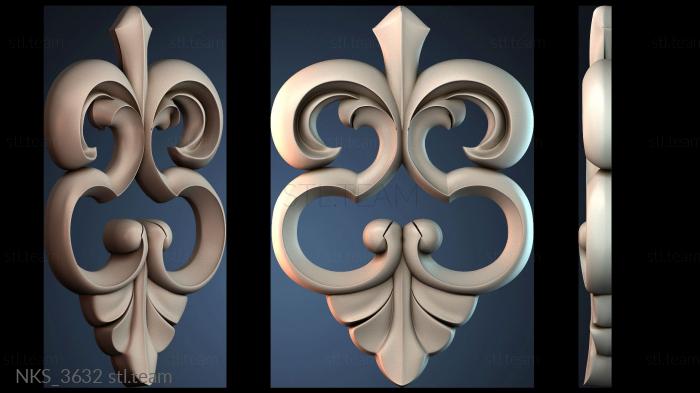 Накладки симметричные NKS_3632