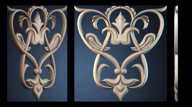 3D модель NAKLADKA_SIMETRICHNA_3650 (STL)