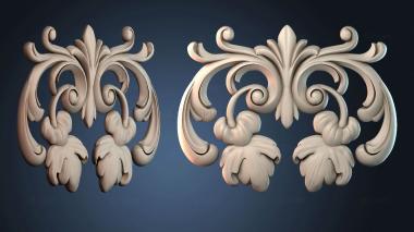 3D модель NAKLADKA_SIMETRICHNA_3651 (STL)