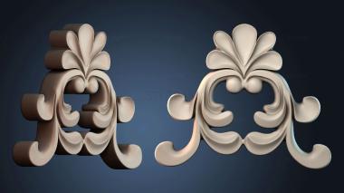 3D модель NAKLADKA_SIMETRICHNA_3676 (STL)