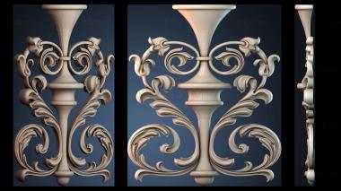 3D модель NAKLADKA_SIMETRICHNA_3681 (STL)