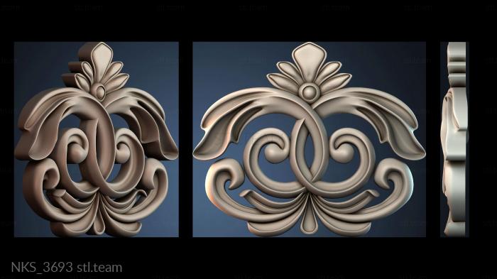 Накладки симметричные NKS_3693