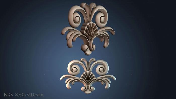 Накладки симметричные NKS_3705