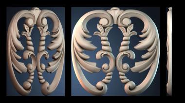 3D модель NAKLADKA_SIMETRICHNA_3710 (STL)