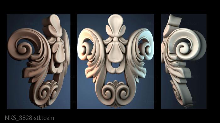 Накладки симметричные NKS_3828