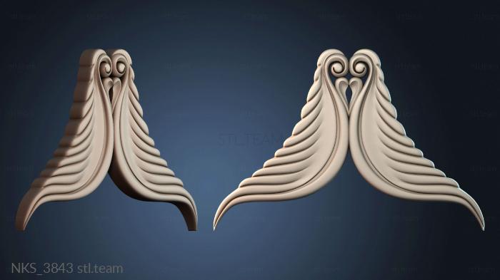 Накладки симметричные NKS_3843