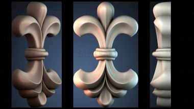 3D модель NAKLADKA_SIMETRICHNA_3884 (STL)