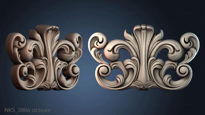 Накладки симметричные NKS_3886