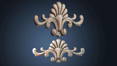 3D модель NAKLADKA_SIMETRICHNA_3918 (STL)