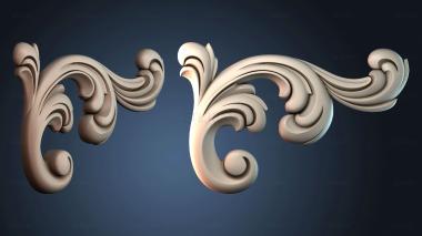 3D модель NAKLADKA_SIMETRICHNA_3989 (STL)