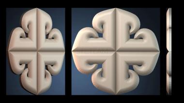 3D модель NAKLADKA_SIMETRICHNA_3993 (STL)