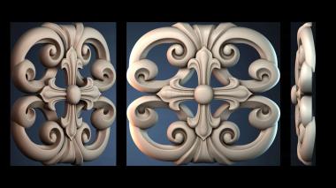 3D модель NAKLADKA_SIMETRICHNA_4055 (STL)