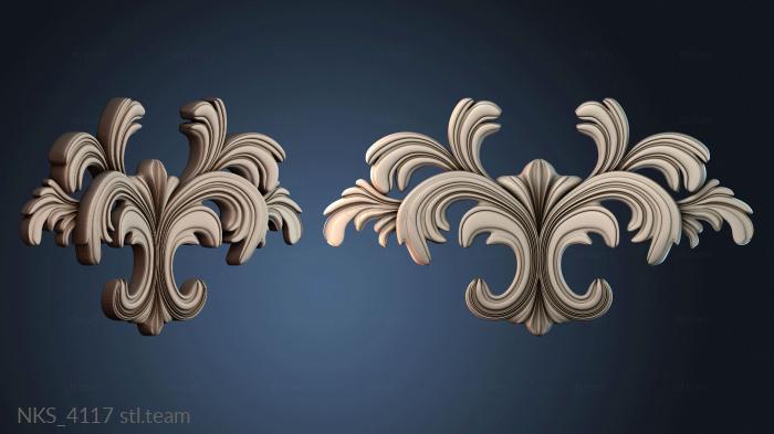 Накладки симметричные NKS_4117