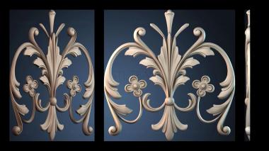 3D модель NAKLADKA_SIMETRICHNA_4180 (STL)