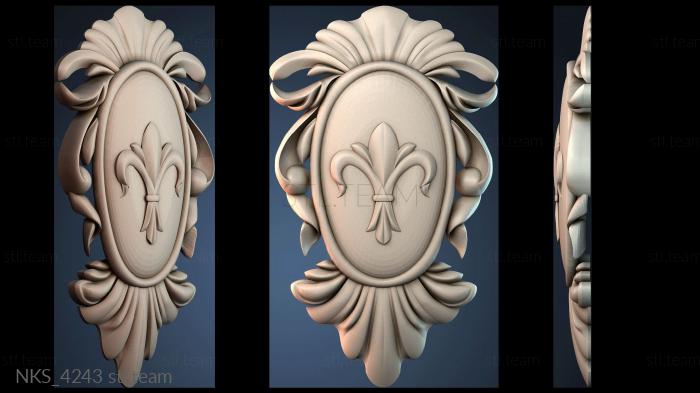 Накладки симметричные NKS_4243