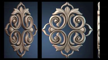 3D модель NAKLADKA_SIMETRICHNA_4246 (STL)