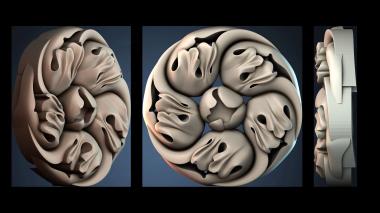 3D модель NAKLADKA_SIMETRICHNA_4303 (STL)