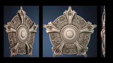 3D модель NAKLADKA_SIMETRICHNA_4317 (STL)