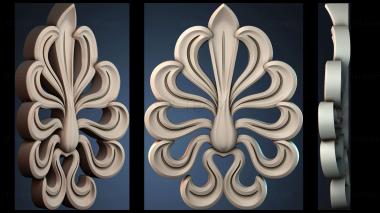 3D модель NAKLADKA_SIMETRICHNA_4406 (STL)