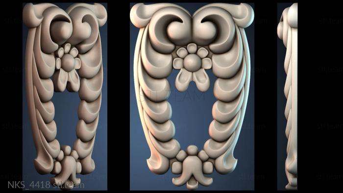 Накладки симметричные NKS_4418