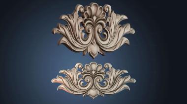 3D модель NAKLADKA_SIMETRICHNA_4615 (STL)