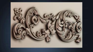 3D модель NAKLADKA_SIMETRICHNA_4845 (STL)