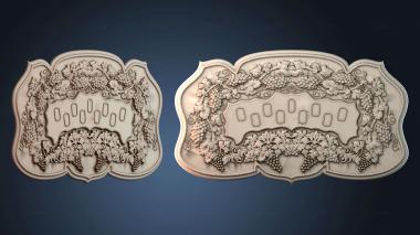 3D модель NAKLADKA_SIMETRICHNA_4848 (STL)