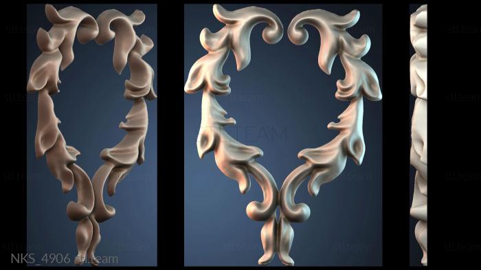 Накладки симметричные NKS_4906