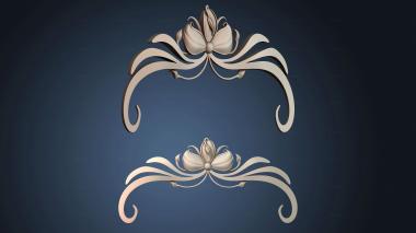 3D модель NAKLADKA_SIMETRICHNA_4933 (STL)