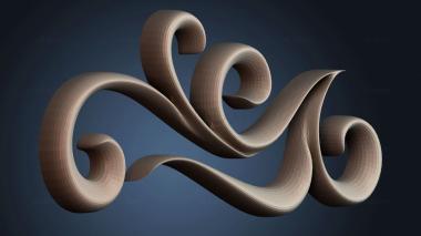 3D модель NAKLADKA_SIMETRICHNA_5138 (STL)