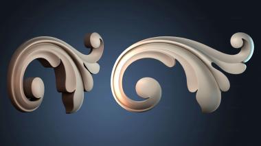 3D модель NAKLADKA_SIMETRICHNA_5234 (STL)