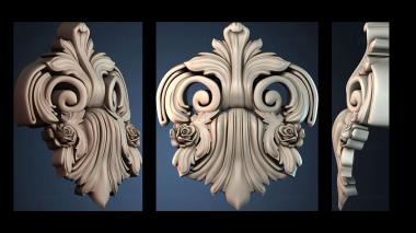 3D модель NAKLADKA_SIMETRICHNA_5419 (STL)