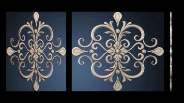 3D модель NAKLADKA_SIMETRICHNA_5435 (STL)