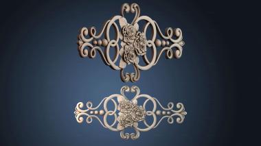 3D модель NAKLADKA_SIMETRICHNA_5521 (STL)