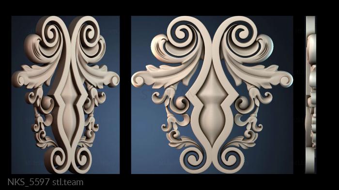 Накладки симметричные NKS_5597