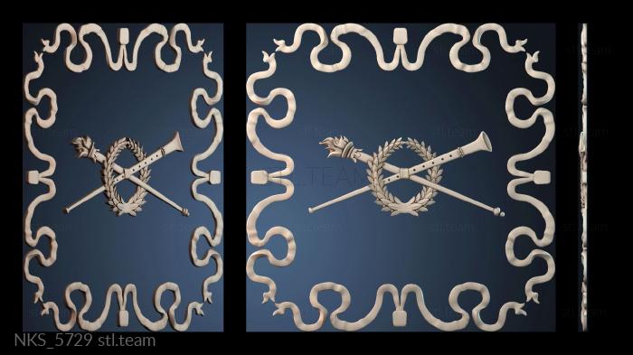 Накладки симметричные NKS_5729