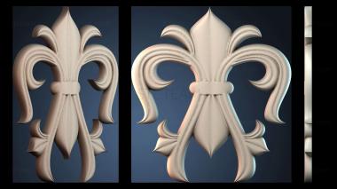 3D модель NAKLADKA_SIMETRICHNA_6049 (STL)