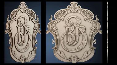 3D модель Узор в центре (STL)