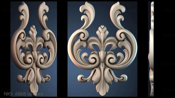 Накладки симметричные NKS_6868