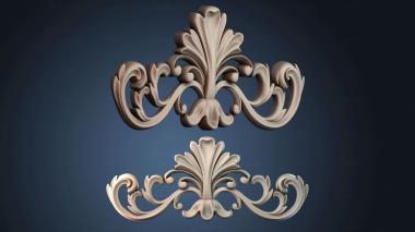 3D модель NAKLADKA_SIMETRICHNA_6912 (STL)