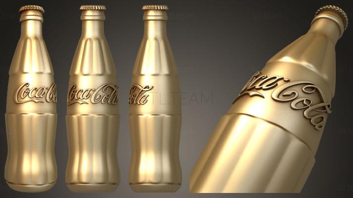 3D model Bottles of coca cola (STL)