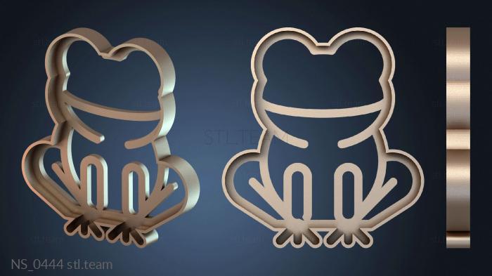 Нестандарт Animal Cookie Cutters Mega Frog