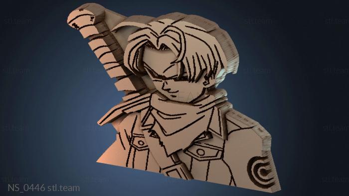 Нестандарт Anime Relief Trunks Future