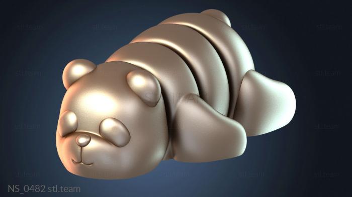 Articulated Baby Panda